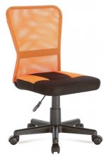 Кресло офисное Brabix Smart MG-313 черный/оранжевый (531844)