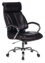Кресло руководителя Бюрократ T-9904NSL черный (T-9904NSL/BLACK-PU)