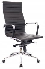 Кресло руководителя Everprof Rio M черный (EC-03Q PU Black)