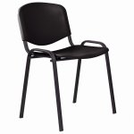 Стул офисный STAFF Iso Plast CF-009, черный (532569)
