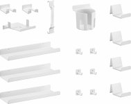 Лотки Cactus CS-GMPB-SET1 для Совместим с органайзерами Cactus CS-GMPB-BK/CS-GMPB-RD/CS-PB-BK/CS-PB-LGY/CS-PEGB-RDBK/CS-PEGB-BK/CS-PEGB-LGYBK, светло-серый (CS-GMPB-SET1)
