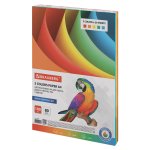 Бумага A4 80 г/м² 100 листов, радуга интенсив (5цветов) BRAUBERG Color Paper (112461)