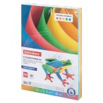 Бумага A4 80 г/м² 250 листов, радуга медиум (5цветов) BRAUBERG Color Paper (112465)