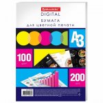 Бумага A3 100 г/м² 200 листов, 145% CIE BRAUBERG (4606224409696)