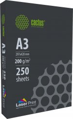 Бумага A3 200 г/м² 250 листов Cactus Laser Print (CS-LPA3200250)