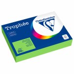 Бумага A4 500 листов, 80 г/м², зеленый интенсив, CLAIREFONTAINE TROPHEE INTENSIVE (1875PC)