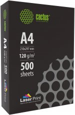 Бумага A4 120 г/м² 500 листов Cactus Laser Print (CS-LPA4120500)