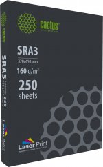 Бумага SRA3 160 г/м² 250 листов Cactus Laser Print (CS-LPSRA3160250)