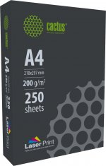 Бумага A4 200 г/м² 250 листов Cactus Laser Print (CS-LPA4200250)