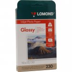 Фотобумага A6 230 г/м² глянцевая, 50 листов, односторонняя, Lomond 0102035 для струйной печати