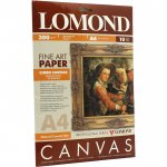 Холст A4 300 г/м², 10 листов, односторонняя, Lomond 0908411 для струйной печати