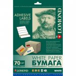 Фотобумага A4 70 г/м² матовая, 50 листов, односторонняя, Lomond 5 частей/2100245 универсальная