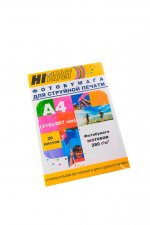 Фотобумага A4 280 г/м² матовая, 20 листов, односторонняя, Hi-image A20282 для струйной печати