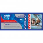 Бумага рулон 24"(610мм) x 30м, 190г/м2, суперглянцевая, Lomond XL Premium Super Glossy Photo Paper (1201031)
