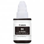 Чернила Canon GI-490 BK, 135 мл, черный, оригинальные для Canon PIXMA G1400 / G2400 / G3400 (0663C001)