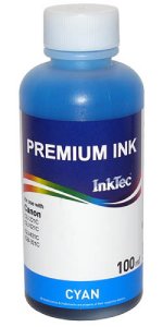 Чернила InkTec C5041, 100 мл, голубой, совместимые для Canon PIXMA MG2140 / MG2240 / MG3140 / MG4140 / MX374 / MX434 / MX514 / MG2240 / MG3240 / MG4240 / iP2840, неоригинальная фасовка