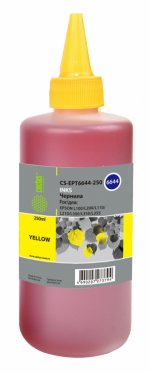 Чернила Cactus CS-EPT6644-250, 250 мл, желтый, совместимые для Epson L100 / L110 / L120 / L132 / L200 / L210 / L222 / L300 / L312 / L350 / L355 / L362 / L366 / L456 / L550 / L555 / L566 / L1300