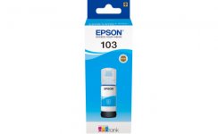 Чернила Epson 103, 65 мл, голубой, оригинальные для L3100/3101/3110/3150/3151 (C13T00S24A)