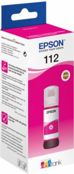 Чернила Epson 112, 70 мл, пурпурный, оригинальные для Epson L6550/L6570/L6580/ L15150/L15160 (C13T06C34A)