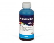 Чернила InkTec B1100-100MC, 100 мл, голубой, совместимые, водные для Brother LC1100/LC980 (B1100-LC)