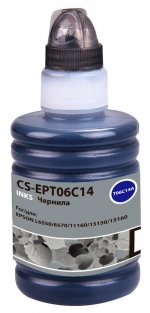 Чернила Cactus CS-EPT06C14, 140 мл, черный, совместимые для Epson L6550/6570/11160/15150/15160 (CS-EPT06C14)