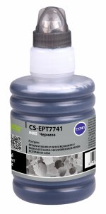 Чернила Cactus T7741, 140 мл, черный, совместимые, пигментные для Epson M100/101/105/200/201 (CS-EPT7741)