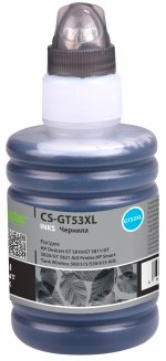 Чернила Cactus CS-GT53XL, 135 мл, черный, совместимые, пигментные для Smart Tank Wireless 500/515/530 AiO, BOX (CS-GT53XL)