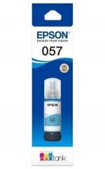 Чернила Epson 057, 70 мл, светло-голубой, оригинальные для Epson L18050 (C13T09D598)