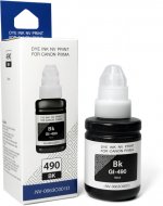 Чернила NV-Print GI-490BK, 135 мл, черный, совместимые для Canon Pixma G1400/Pixma G2400 (NV-0663C001D)