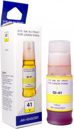 Чернила NV-Print GI-41, 70 мл, желтый, совместимые для Canon Pixma G3460/PIXMA G1420/PIXMA G2420/PIXMA G3420/PIXMA G2460 (NV-4545C001)
