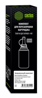 Заправочный набор лазерный Cactus CS-RK-TL-420X, 200 г, черный для Pantum P3010/ M6700/ M6800/ P3300/ M7100/ M7200/ P3300 (TL-420H) совместимый, с чипом