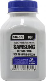 Тонер B&W STA-579, бутыль 80 г, черный, совместимый для Samsung 1510 / 1520 / 1710