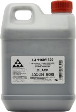 Тонер AQC AQC-260, канистра 1 кг, черный, совместимый для LJ 1160/1320