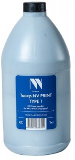 Тонер NV Print универсальный 1 кг, черный, совместимый для LaserJet Pro M104/M132 (NV-HP LJ M104 (1кг)type1)