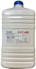 Тонер CET NF7Y, бутыль 500 г, желтый, совместимый для Konica Minolta Bizhub C654/C754/C654e/C754e (CET111115Y500)
