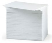 Пластиковые карты Zebra, 0.76 мм, 500 шт., Premier (PVC) Blank White Cards (104523-111)