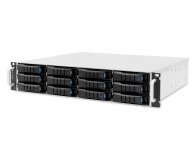 Дисковая полка (DAS) AIC J2012-03-35X, 12x3.5"/2.5" SATA/SAS HS, 4хSAS 12Gb/s, 2x550Вт, 2U (XJ1-20123-01)