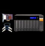 Полка расширения QNAP TL-D800S, 8x3.5"/2.5" SATA HS, 2хSAS 12Gb/s, 1x250Вт, 2U (TL-D800S)