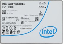 Твердотельный накопитель (SSD) Intel 960Gb D5-P5530, U.2 2.5", PCI-E, NVMe (SSDPF2KX960HZN1)