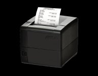 ККТ АТОЛ 25Ф, прямая термопечать, 80мм, Ethernet, COM, USB, от сети, черный (50303)
