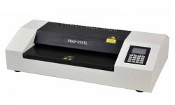 Ламинатор PingDa PDA3-330 TL, A3, 60 мкм - 250 мкм, валов:4, горячее + холодное ламинирование, 160 см/мин., реверс, белый/черный (PDA3-330TL)