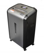 Шредер Jinpex JP-840C, секретность 3/P-4, 300 см/мин., фрагменты - 4 мм x 4 см, объем 26 л, кол-во листов до 20 шт., скобы, карты, CD