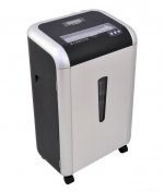 Шредер Jinpex JP-850C, секретность 4/P-5, 300 см/мин., фрагменты - 2 мм x 1 см, объем 26 л, кол-во листов до 17 шт., скобы, карты, CD