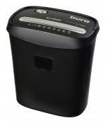 Шредер BURO Home BU-S050C, секретность 2/P-3, 225 см/мин., фрагменты - 5 мм x 3.5 см, объем 13 л, кол-во листов до 5 шт. (OS050C)
