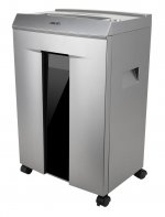 Шредер Deli 9958, секретность 4/P-4, фрагменты - 4 мм x 3 см, объем 20 л, кол-во листов до 10 шт., скрепки, скобы, серый/черный