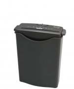 Шредер Brauberg S6-S, секретность P-1, полосы - 8 мм, объем 7.5 л, кол-во листов до 6 шт., карты, черный (531087)