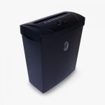 Шредер MBox BN-49, секретность P-4, 180 см/мин., перекрестный - 5 мм x 4.5 см, объем 15 л, кол-во листов до 9 шт., черный