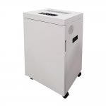 Шредер Office Kit S535 (3,8x40), секретность 3/P-4, 360 см/мин., перекрестный - 3.8 мм x 4 см, объем 50 л, кол-во листов до 35 шт., скрепки, скобы, карты, CD, белый (OK3840S535)
