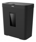 Шредер Deli, секретность 4/P-4, объем 12 л, черный (ET021)