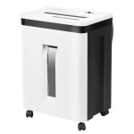 Шредер Brauberg PROFESSIONAL CM-720m, секретность P-5, 160 см/мин., фрагменты - 2 мм x 1.3 см, объем 20 л, кол-во листов до 7 шт., карты, CD, белый (533132)